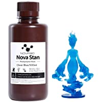 NOVA3D LCD UV Resina Fotosensible de 405nm para Impresora 3D- SLA Resina 3D Rápido para Impresora 3D LCD-DLP- Azul…
